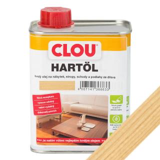 Hartöl tvrdý olej na dřevo bezbarvý, 2,5 l (Hartöl farblos 2,5 l tvrdý olej bezbarvý)