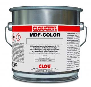 Lak CLOUCRYL MDF-Color, RAL 9010 čistě bílá, 2,5 l (CC MDF-Color RAL 9010 čistě bílá 2.5)
