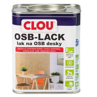 Lak na OSB desky, hedvábně lesklý, 3 l (OSB-Lack, 3,0 SDGL na OSB desky)
