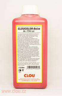 Mořidlo CLOU COLOR-Beize, 1 l, červená (COLOR-Beize 7703 mořidlo červené 1,0)
