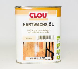 Olej na dřevo Hartwachs-Öl s tvrdým voskem, 2,5 l (Hartwachs-Öl 2500 ml olej s tvrdým voskem, bezbarvý)