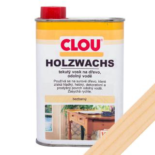 Tekutý vosk na dřevo W1, bezbarvý, 250 ml (W1 Holzwachs bezbarvý, vosk, 250 ml  farblos)