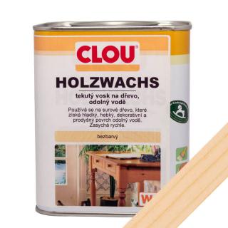 Tekutý vosk na dřevo W1 Holzwachs, bezbarvý, 750 ml (W1 Holzwachs bezbarvý, vosk, 750 ml  farblos)