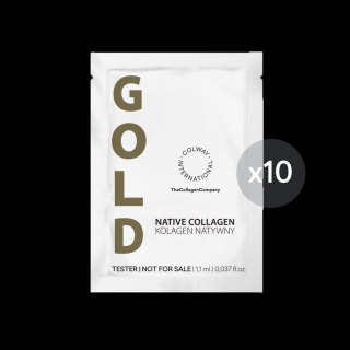 Balík 10 Testerů - Nativní Kolagen GOLD - sáčky