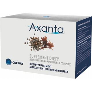 Colway AXANTA - ASTAXANTHIN - Jeden z Nejsilnějších Antioxidantů + Piperin + Komplex Vit. B 60 kapslí