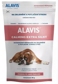 Alavis Calming Extra silný pro psy 96g 30 tablet