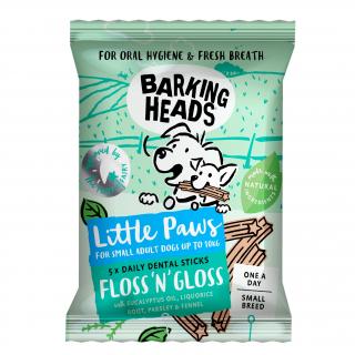 BARKING HEADS Treats Floss'n' Gloss Litt.Paws 100g