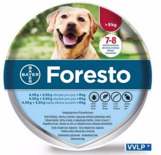 Foresto antiparazitní obojek pes nad 8 kg 70 cm