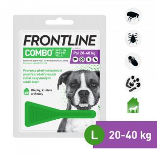 Frontline antip.COMBO Spot-on pro psy L 1x2,68 ml (20-40kg)