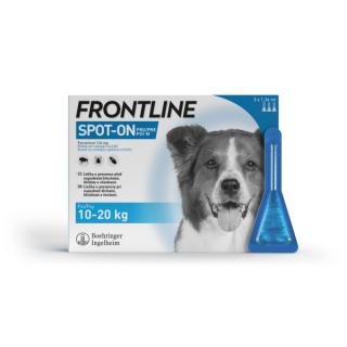 Frontline MONO Spot-on pro psy M 3x1,34ml (10-20kg)
