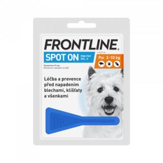 Frontline MONO Spot-on pro psy S 1x0,67ml (2-10kg)