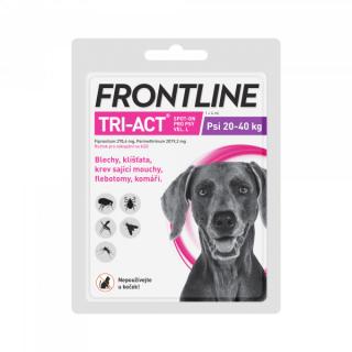 Frontline TRI-ACT Spot-on pro psy L (20-40kg)