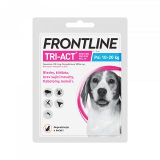Frontline TRI-ACT Spot-on pro psy M (10-20kg)