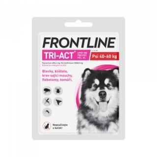 Frontline TRI-ACT Spot-on pro psy XL (40-60kg)