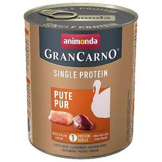 GRANCARNO Single Protein 800 g čisté krůtí, konzerva pro psy