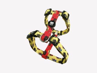 Klasický postroj SUPERDOG Velikost: S:krk:30,5-36cm, hruď:38-54cm