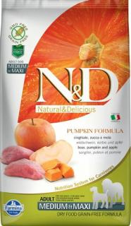 N&D Grain Free Dog Adult M/L Pumpkin Boar & Apple 2,5 kg