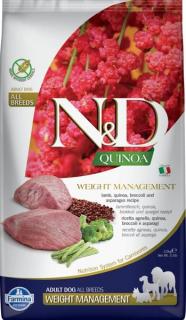 N&D Grain Free Dog Adult Quinoa Weight Managment Lamb & Broccoli 2,5 kg