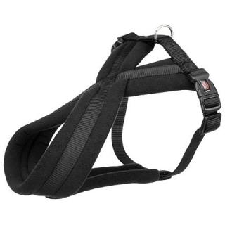 Nylonový postroj PREMIUM podšitý - černá Velikost postroje PREMIUM TOURING: L-XL:hruď:70-110cm/25mm