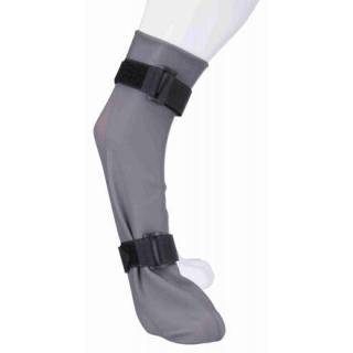 Ochranná silikonová ponožka, šedá Velikost ochranné silikonové ponožky: XL: 12 cm/45 cm, např. německý ovčák