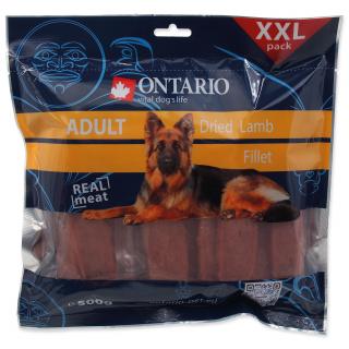 Snack ONTARIO Dog Dry Lamb Fillet - 500 g