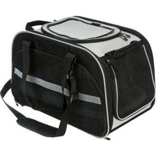 VALERY transportní taška / bouda, 29 x 31 x 49 cm, černá/šedá (max. 9kg)
