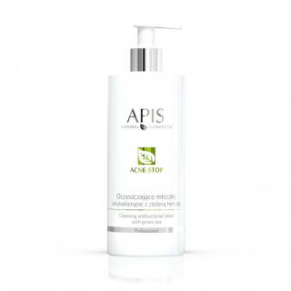 APIS Acne-Stop čistiace antibakteriálne mlieko. so zeleným čajom 500ml