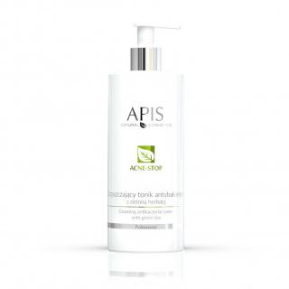 APIS Acne-Stop čistiace antibakteriálne tonikum. so zeleným čajom 500ml