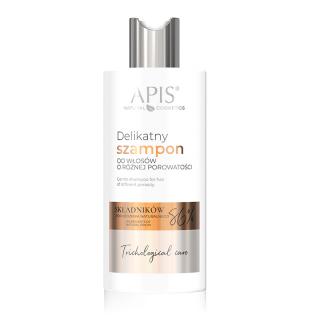 APIS TRICHOLOGICAL CARE Jemný šampón pre vlasy s rôznou pórovitosťou 300ml