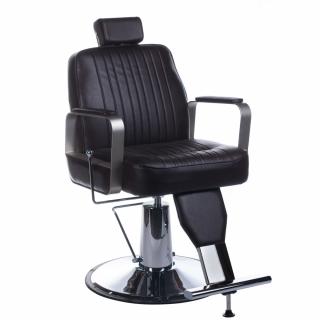 Barber kreslo HOMER BH-31237 hnedé