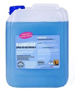BARBICID Sprej pre dezinfekciu všetkých povrchov, aromatická náplň 5l