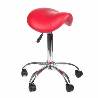 BD-9909 Červená kozmetická stolička