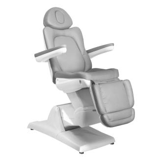 Elektrické kozmetické lehátko AZZURRO 870 3 Motory - šedé