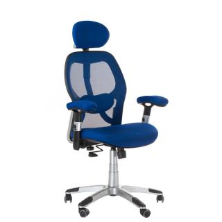 Ergonomická stolička CorpoComfort BX-4144 - modrá