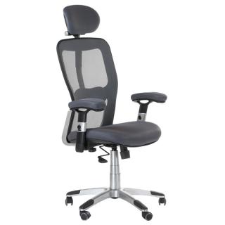 Ergonomická stolička CorpoComfort BX-4147 - šedá