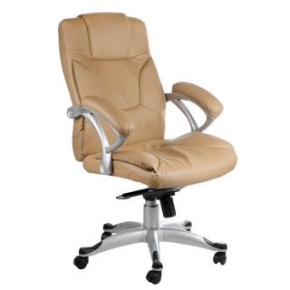 Ergonomická stolička CorpoComfort BX-5786 - krémová