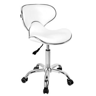 Kozmetická stolička GABBIANO Q-4599 biela