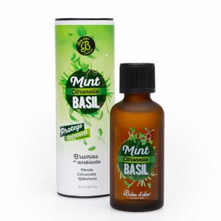 Boles d'olor - vonná esence Mint, Citronella & Basil (Máta, citronela & bazalka) 50 ml