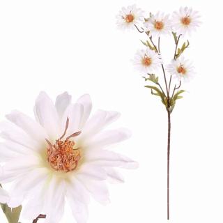 Chryzantéma, umělá květina, bílá
