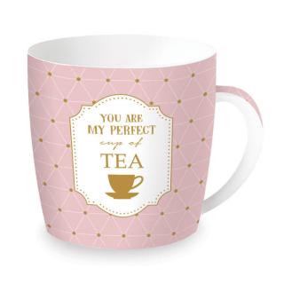 Easy Life - porcelánový hrnek My Perfect Cup of Tea 350 ml, dárkové balení