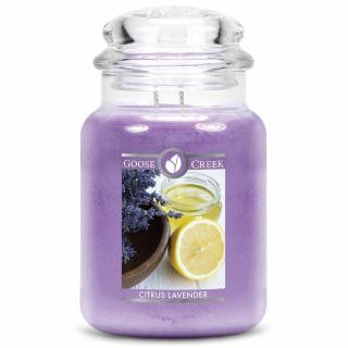 Goose Creek - vonná svíčka Citrus Lavender (Citrusová levandule) 680g