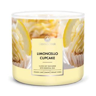 Goose Creek - vonná svíčka Limoncello Cupcake (Citronový dortík s limoncello) 411g