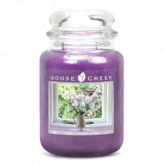 Goose Creek - vonná svíčka Sweet Petals (Sladké lístky) 680g