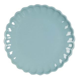 Ib Laursen - keramický talíř Mynte Aqua Haze 20 cm