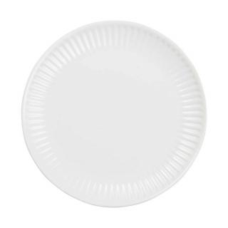 Ib Laursen - keramický talíř Mynte Pure White 19,5 cm