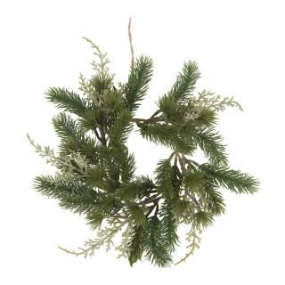 Ib Laursen umělý věnec borovice Pinetree, průměr 25 cm