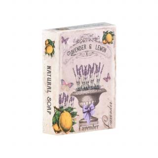 Soaptree - české přírodní mýdlo Levandule & citrón v krabičce 40g
