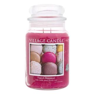 Village Candle - vonná svíčka French Macaron (Francouzské makronky) 737g