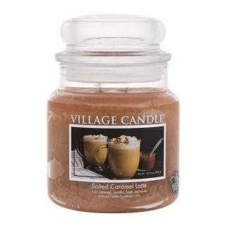 Village Candle - vonná svíčka Salted Caramel Latte (Latte se slaným karamelem) 454g
