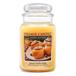 Village Candle - vonná svíčka Spiced Vanilla Apple (Pečené vanilkové jablko) 737g